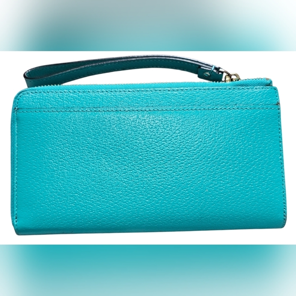 Kate Spade Aqua/Teal Wristlet - Picture 2 of 8